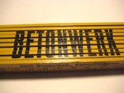 Vintage 2 Meter Wood Folding Ruler From Germany Betonwerk Brunn Good Condition
