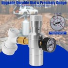 Upgrade Dual-stage Co2 Regulator Mini Keg Regulator  0-60psi Portable Beer    