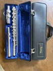 W  T  Armstrong Model 80 Sterling Silver Flute Open Hole 1984 Newly Cleaned
