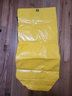 Rubbermaid 1966881 Vinyl Replacement Bag 34 Gallon Yellow  new unused 