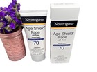 New Neutrogena Age Shield Face Oil-free Sunscreen Lotion Spf 70 Exp 01 2024