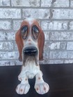 Twisted Whiskers basset Hound Bobble Head 12    Huge Eyes American Greetings 2008