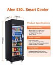 Afen Smart Ai Vending Machine With Vision Recognition Cashless 530l