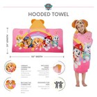 Franco Kids Paw Patrol Girls Hooded Towel Wrap  50  X 24  