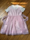Vintage Girls Sheer Dress Lot Of 2 Size 12 14