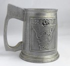 Vintage Pewter Us Naval Academy 2 For 7 Scientia Coffee Mug Stein Usa 3 5 In