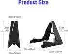      Donner Abs Guitar Stand Sturdy Stable Folding Bass Ukulele Banjo Floor Holder