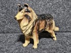 Vintage Hard Plastic Lassie Collie Dog Figure Toy 7    Long Hong Kong  101