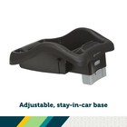 Infant Car Seat Base For Universal Use In Black Color