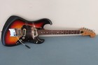 Vintage 1970s Aria Lyle Teisco Guitar Offset Strat Style 2 Pu Japan Sunburst Cas