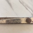Vintage Sta-sharp Usa Made Forged Steel Pinking Shears Scissors Forged Steel Bxa