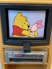 Fisher Price Loving Family Television Tv Vcr Winnie Pooh Three Tapes dvd movies