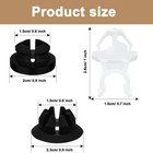 30pcs Hood Prop Rod Holder  Hood Rod Clip  Car Hood Rod Grommet Clips  Car Engin