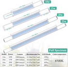 Full Spectrum Led Aquarium Light     12    16    24    32    Classic Fish Tank Light With