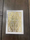 New Sealed Gold Split Spades Playing Cards Deck David Blaine