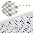Ultra Absorbent Anti-slip Bathroom Mat Machine Washable Long Pile Carpet Rug