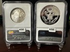 2008 Bald Eagle Ngc Pf69 Ultra Cameo Commemorative 50c   Silver Dollar 2 Coins 