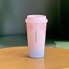 Authentic Starbucks China 2025 Sakura Pink And Blue 15oz Ss Tumbler Cup