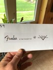Fender Stratocaster Guitar Decal 3d Metal Headstock Restoration Sticker M39b