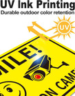 3-pack Smile You re On Camera Signs 8 x12  Rust Free Aluminum Video Surveillance