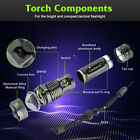 Super Bright Xhp50 Powerful Usb Rechargeable Led Flashlight Zoom Tactical Torch 