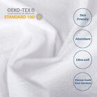 Bamboo Crib Mattress Protector Waterproof Crib Mattress Pad Cover Pack 28x52 