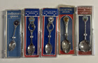 Lot Of 32 Vintage Souvenir Collector Spoons Most New In Boxes