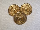 Vintage 23 Military Police Eagle Anchor Buttons