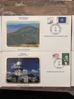 117 Stamps America The Beautiful Us  Covers Landmarks 1992-1993 Many States
