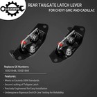 Left   Right Tailgate Latch Lever Rear Gate Lock 1999-07 Chevy Silverado Sierra