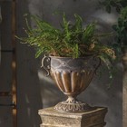 Urn Planter With Handles Antique Urn With Handles Ribbed For Weddings