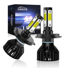For Toyota Tacoma 2005-2011 Combo Led Headlight Kit Hi low Beam   Fog Light Bulb
