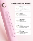 Fairywill Sonic Electric Toothbrush Rechargeable 6 Brush Heads For Adults Kids