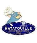 Disney Pin Dlp Jumbo Ratatouille Remy Attraction Sign Disneyland Paris Htf