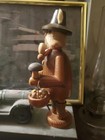 Vintage  Smoker German Mushroom Collector Incense Burner 