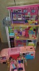 Kidkraft Supermodel Wooden Doll House With Barbie Camper And Accessories