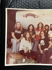 Lynyrd Skynyrd Band Promotional Photograph Front Of Airplane Boarding 1977