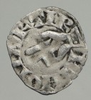 1200ad France Archbishopric Besancon Antique Silver Denier Medieval Coin I93899
