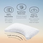 Coop King Pillow The Original Crescent King No Fluff Included