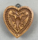 Springerle Cookie Mold Double Headed Eagle Bird Heart Hand Made In Switzerland