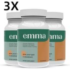 3 Pack Emma Relief Supplement Konsciens Keto For Gut Bloating -180capsules Usa