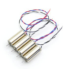 4pcs 8520 Coreless Brushed Motor And 65mm Propellers Set 12 000kv  2x Cw   2x Cc