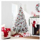 Best Choice Products 6ft Snow Flocked Artificial Christmas Tree Unlit Sky4227