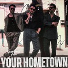 Jonas Brothers Signed 2025 Greetings Your Hometown Art Card Framed Album Lp- Coa