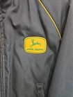 Vtg John Deere Trucker Farm Work Field Chore Jacket Coat Mens Medium Tractor
