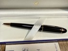 Waterman Phileas Ballpoint Pen Glossy Black Gold Trim     New In Box