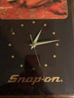Vtg Snap On Tools Lingerie Pinup Girl Wall Clock Christmas Promo Jebco Michelle