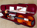Phoenix Violin Kit For Beginners 4 4  Full Set With Case  ds