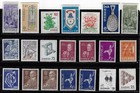 Old Original Collection 49 Different Sweden Stamps Unused Very Rare