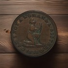 1838 Copper Anti-slavery  Hard Times Token